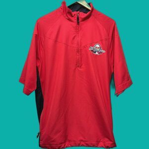 Nike Golf MLB STL Cardinals 2009 All Star Pullover Quarter Zip Windbreaker Sz L